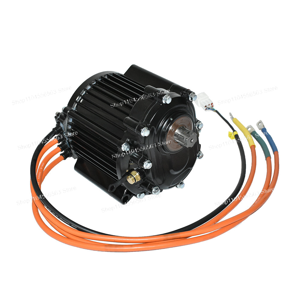 محرك كهربائي بدون فرش بقوة 200 - مراجعة High Torque Brushless Mid Motor Kit وسعره