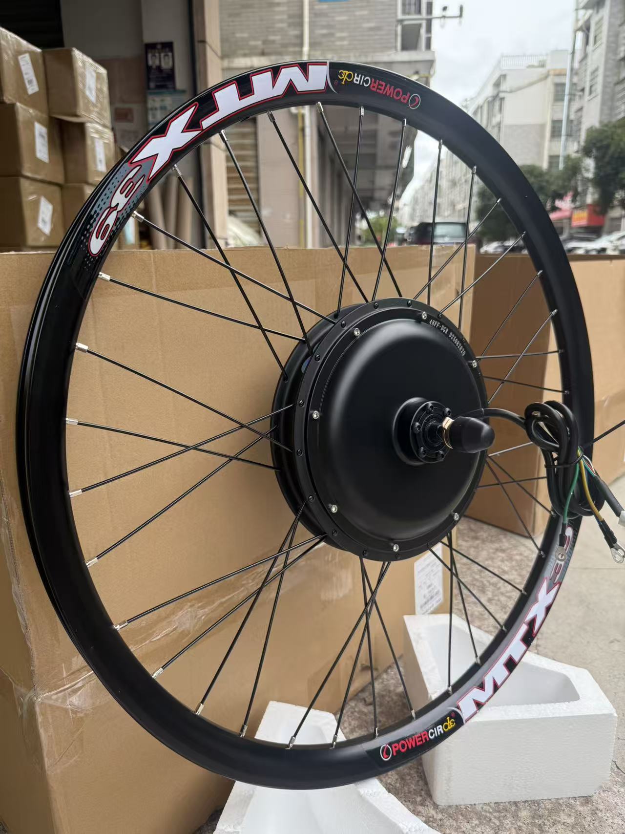 طقم تحويل الدراجة الكهربائية ا - مراجعة 5000W Hub Motor Kit 72V وسعره