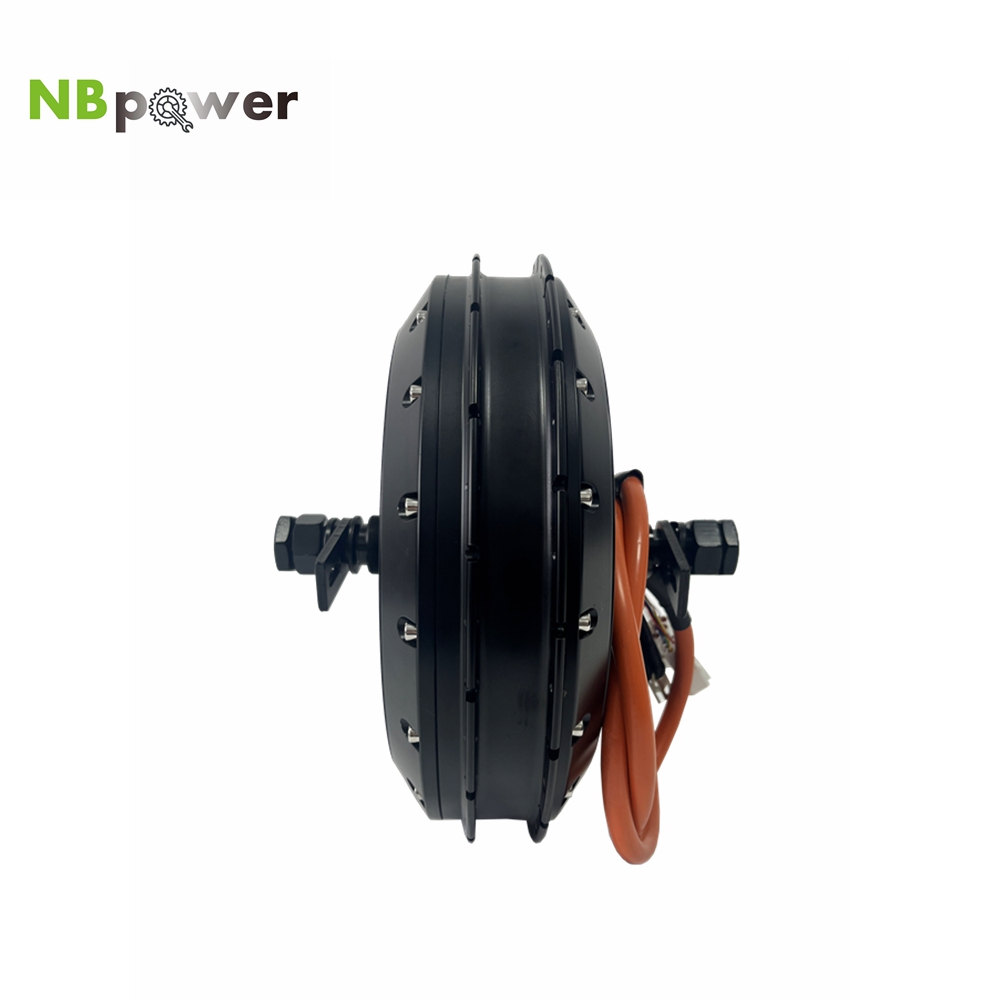 محرك خلفي للدراجات الكهربائية  - مراجعة 72V 8000W Brushless Hub Motor وسعره