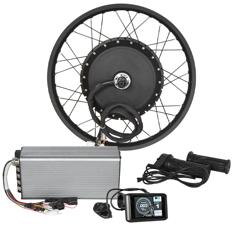 محرك محور العجلة الخلفية 6000  - مراجعة 12000W Electric Motorcycle Hub Motor وسعره