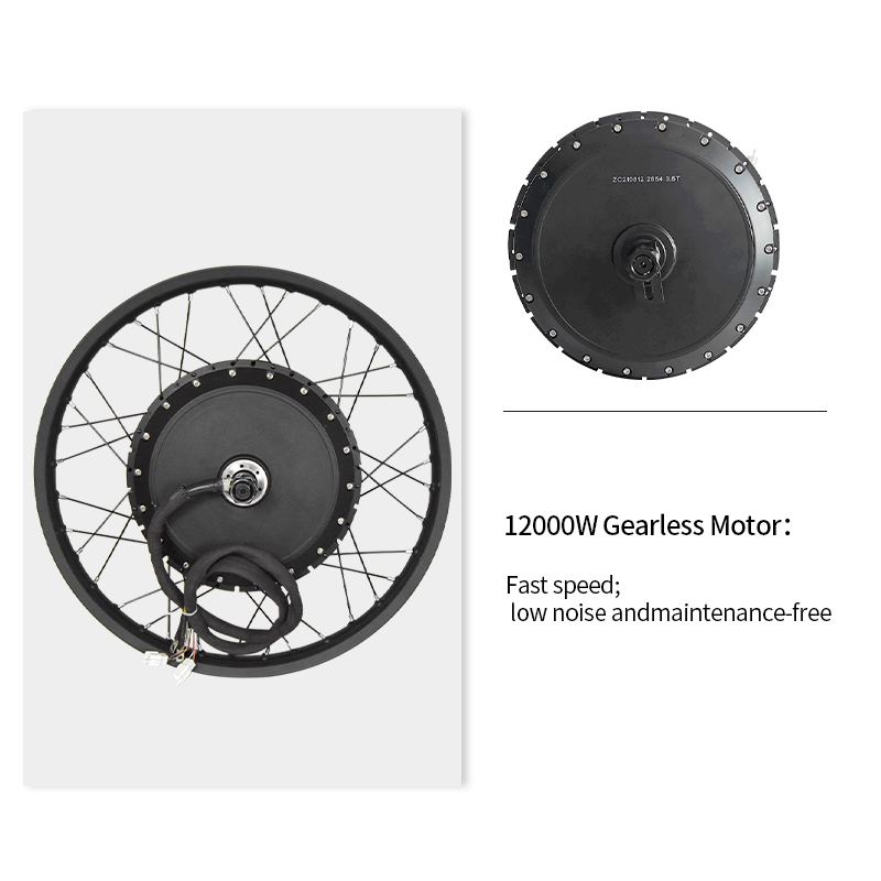 محرك محور العجلة الخلفية 6000  - مراجعة 12000W Electric Motorcycle Hub Motor وسعره