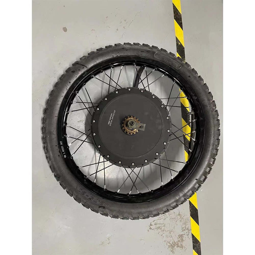 18 ''19'' 21'' عجلة دراجة ناري - مراجعة 72V 8000W Brushless Hub Motor وسعره