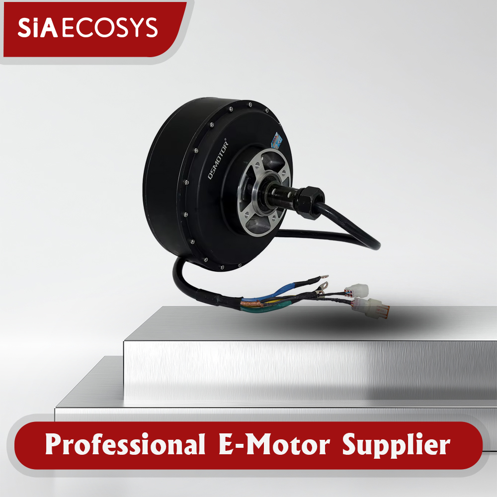 محرك كهربائي QSMOTOR 8000 واط  - مراجعة 72V 8000W Brushless Hub Motor وسعره